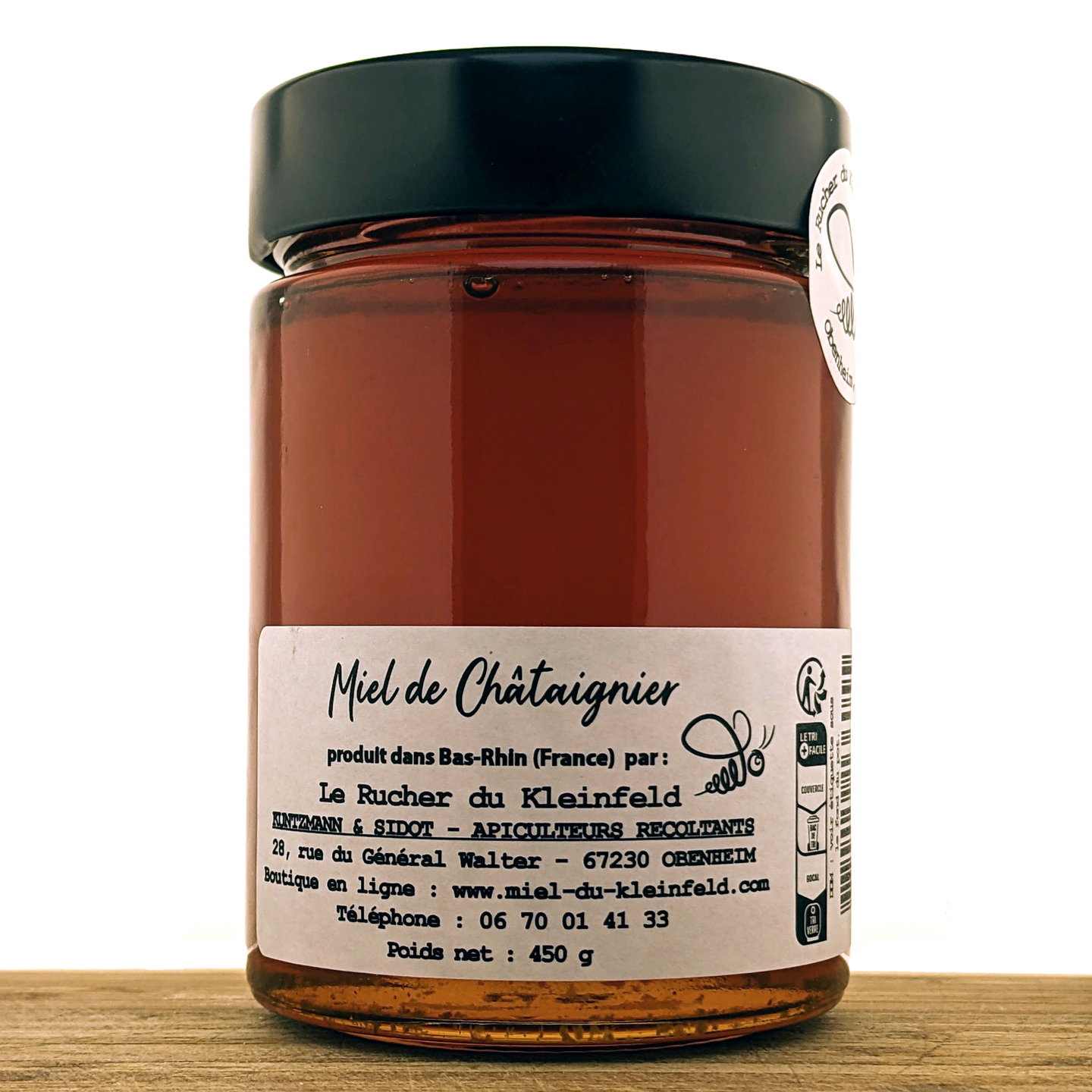 Miel artisanal de Châtaignier 450 g