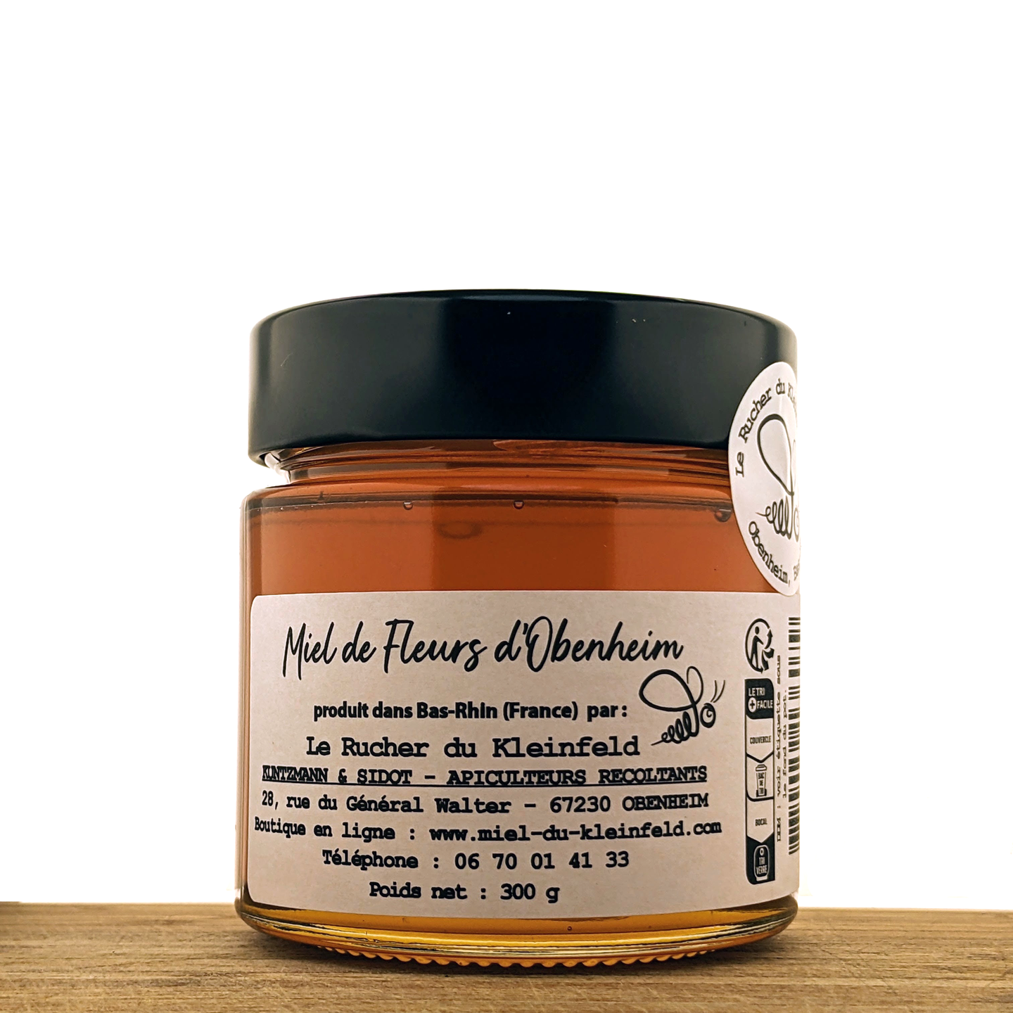 Miel artisanal de Fleurs d'Obenheim 300 g